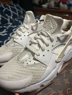 Nike Air Huarache ( White Platinum ) Men’s Sz 10 Athletic Shoes