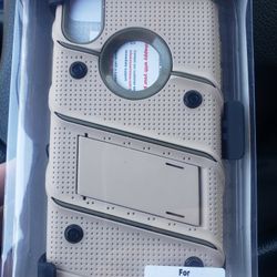 Zizo Phone Case With Tempered Glass Screen Protector For IPhone X