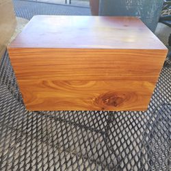 Wood Box Urn