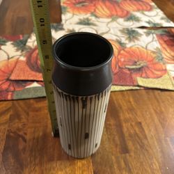 vintage pottery vase- 