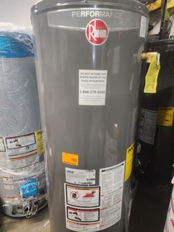 New water heater
