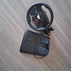 Ps2 Driving Force Steering Wheel