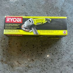 Ryobi 4-1/2” Angle Grinder - Brand New