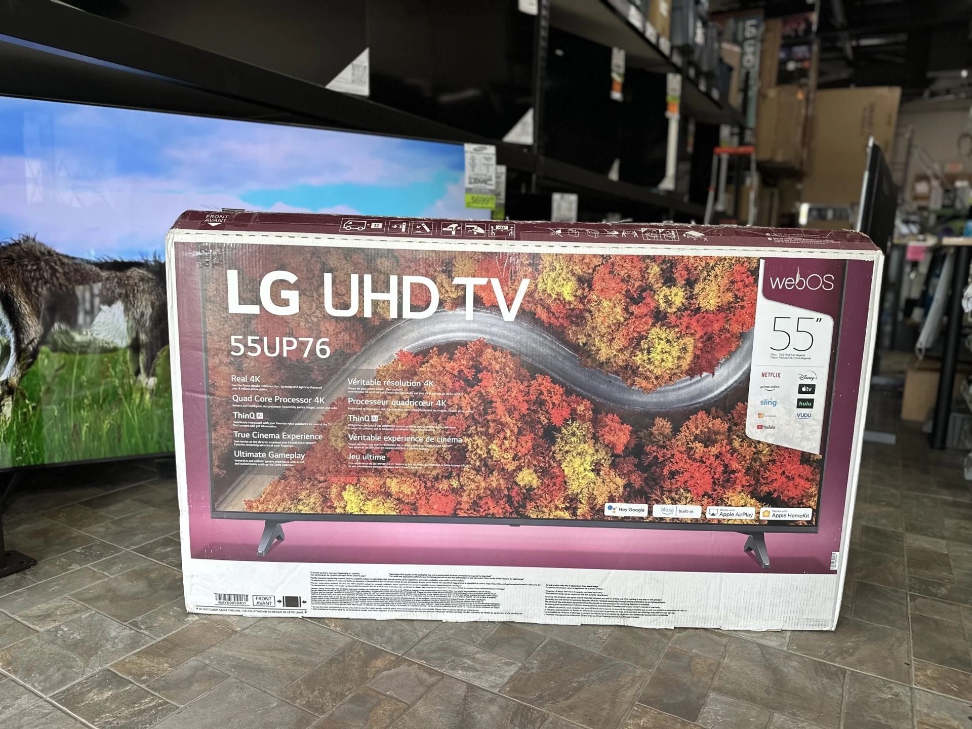 📺💰🔥HUGE TV SHIPMENT IN 55" LG 4K LED HDR SMART 55UP7560/55UP7670