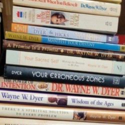Wayne Dyer Books, $7 each