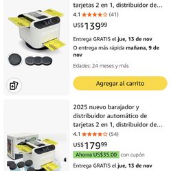 2 In 1 Automatic Card Shuffler And Dealer 