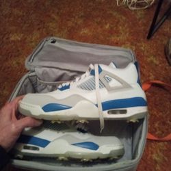 Jordan 4 Military Blue Golf