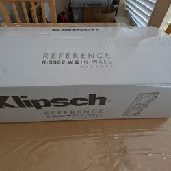 Klipsch Reference R-5502-W II In-Wall Speaker NEW  Open Box