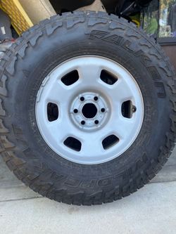 4 Falken Wildpeak All-Terrain Tires 265/75R16