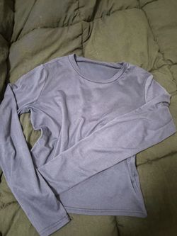 Navy Blue Fitted Long Sleeve
