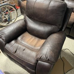 Free Leather Recliner