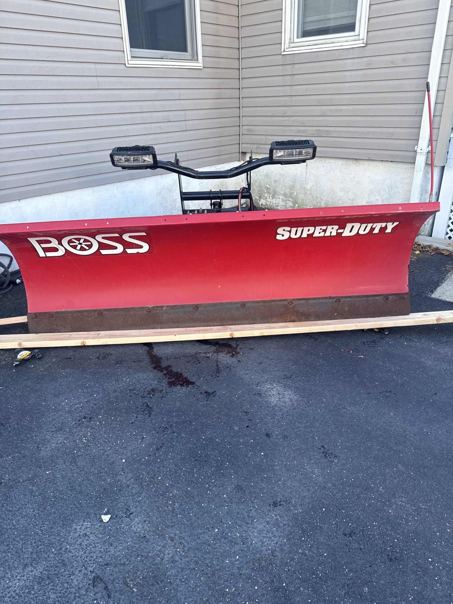 Snow Plow And Salter Not The Truck