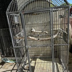 large bird cage