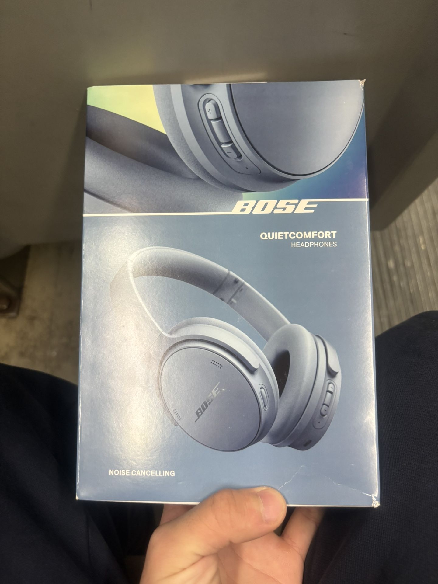 Bose Quiet-comfort Noise Cancellation Headphones Blue Dusk