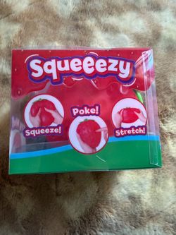 Squeeze Strawberry Hot Dog Squishy Sunny Days