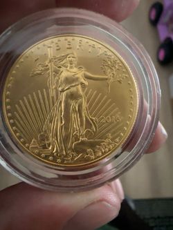 1 oz fine Gold mint condition with case
