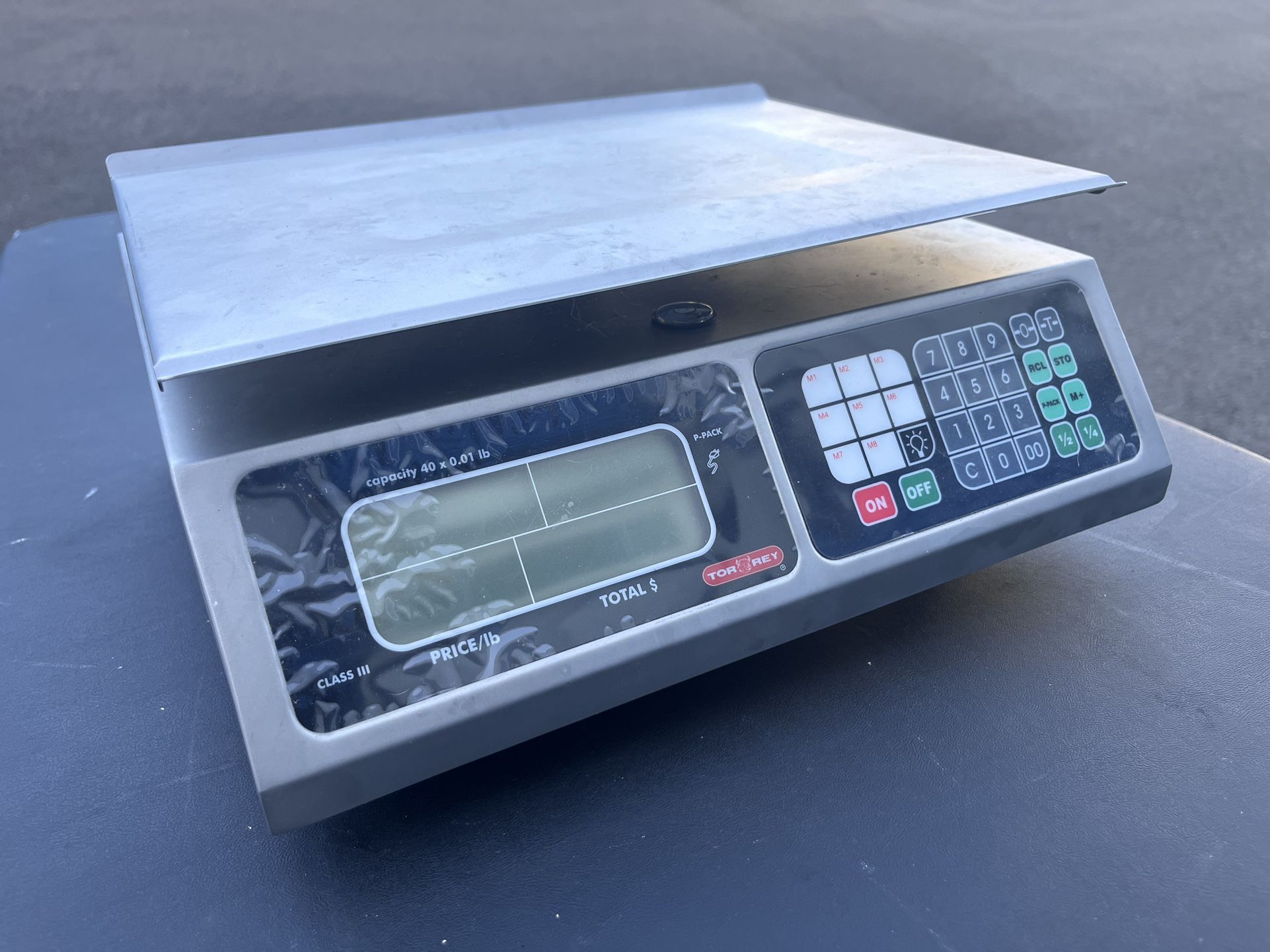 Tor Rey PC-40L 40 lb. Digital Scale