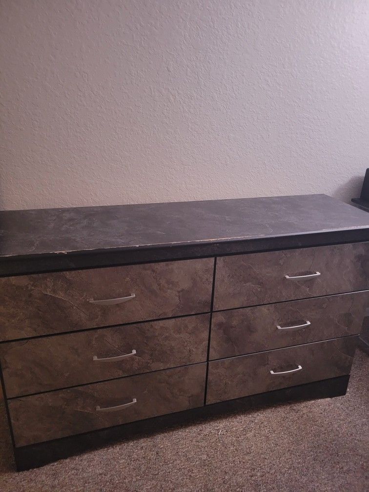 Dresser, Mirror And Night Stand