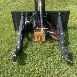 New 3PT PTO Hitch Adapter Hydraulic Skid Steer Attachment 