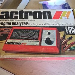 Vintage Engine Analyzer 