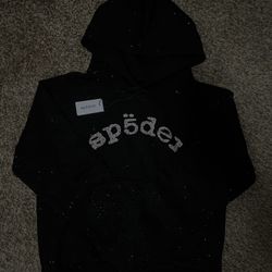 Sp5der VVS Hoodie Black