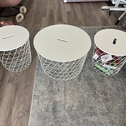 Storage Side And End Tables 