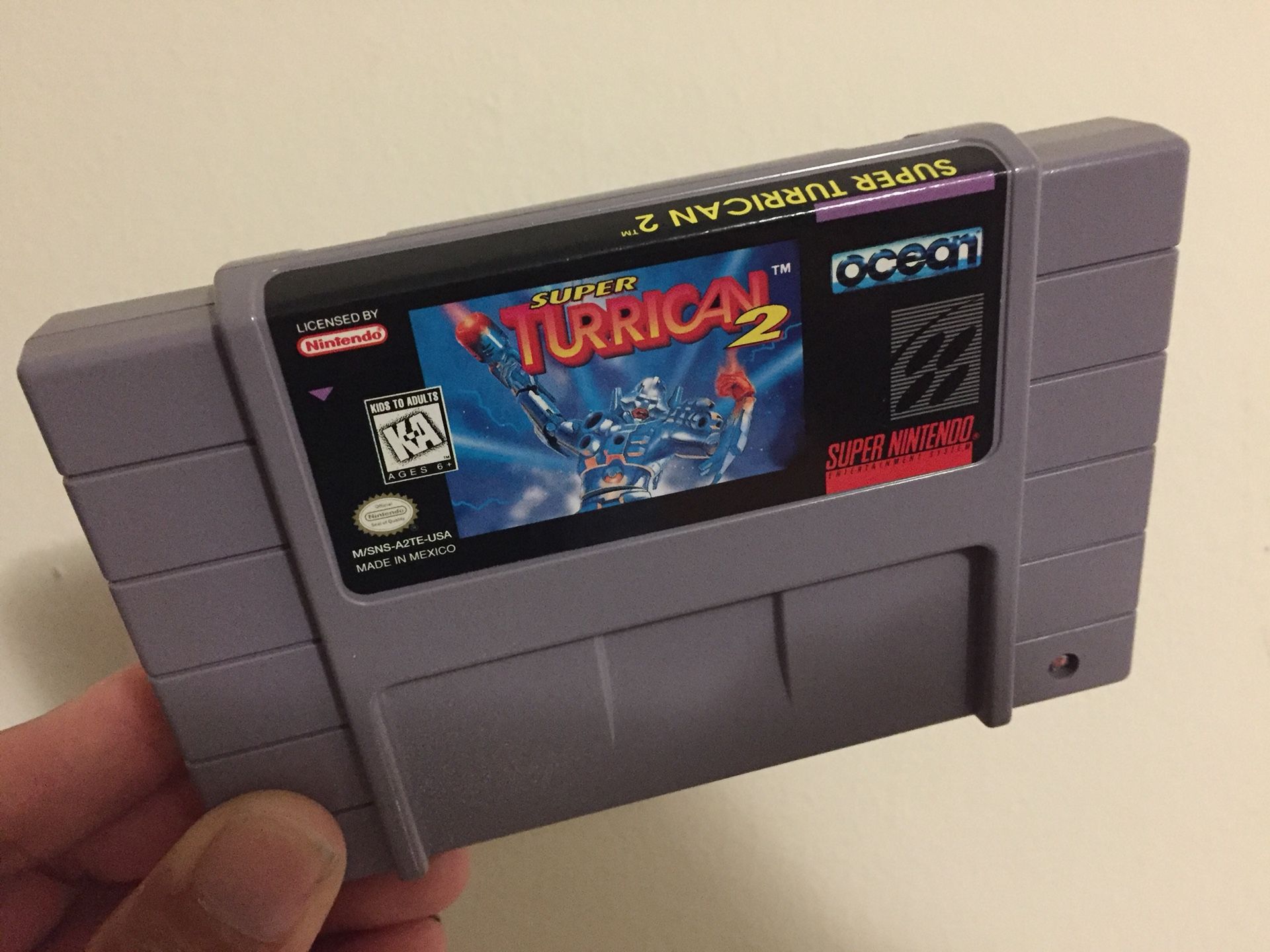 Super Turrican 2 SNES