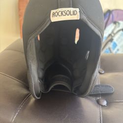 RockSolid Adult Protective Helmet – Black