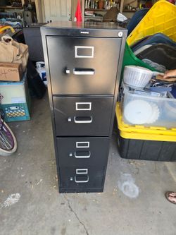 HON 4-Drawer Vertical Filing Cabinet