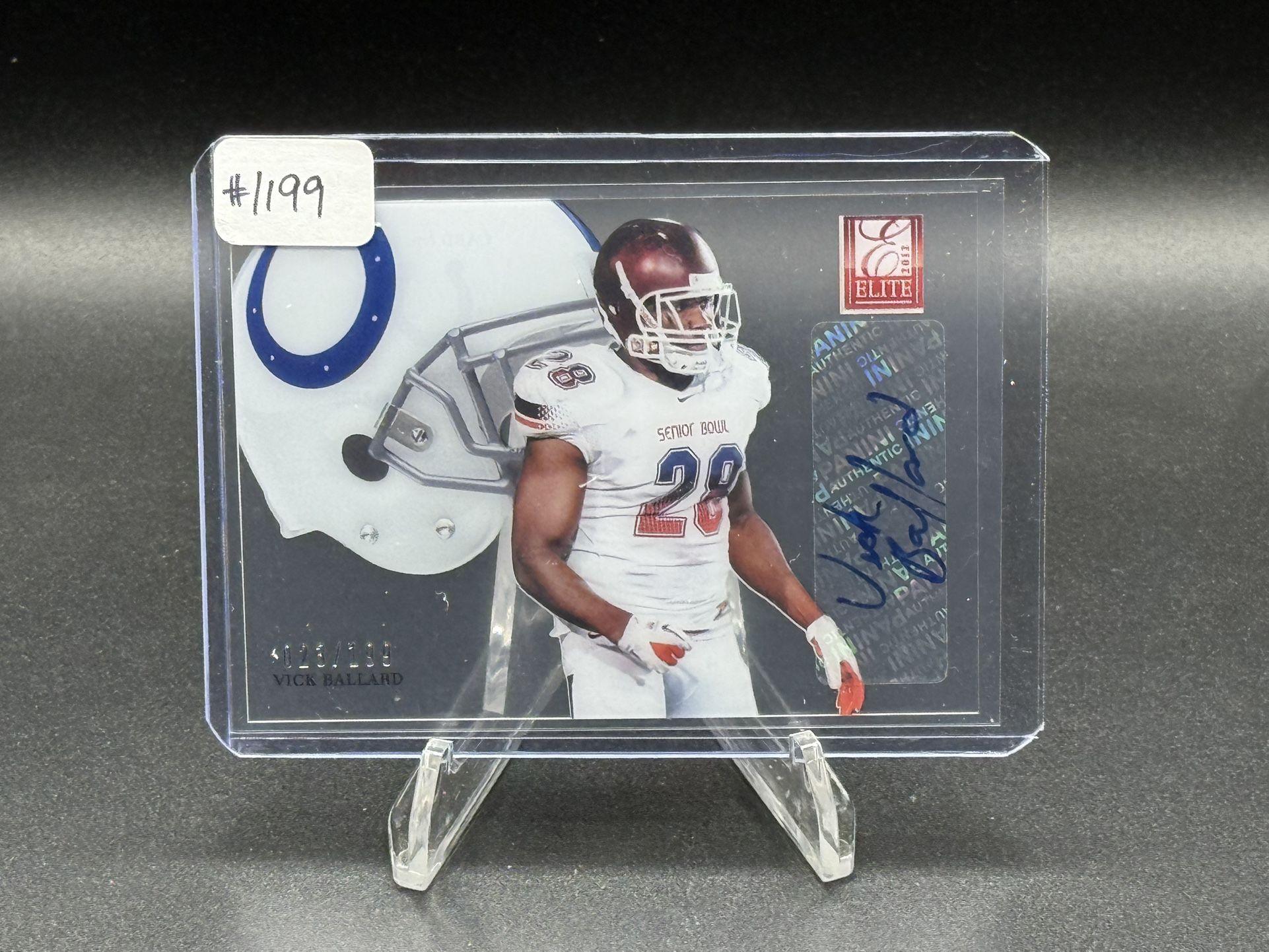 2012 Elite #56 Vick Ballard Auto RC #/199