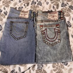 True religion jeans 36/32