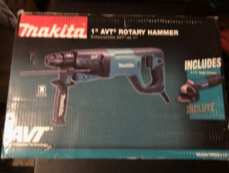 Makita Rotary Drill and Grinder New