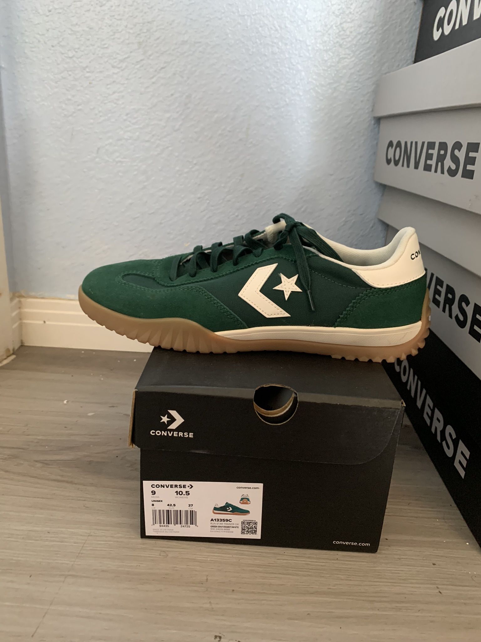 Green Run Star Trainer Converse