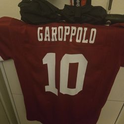 Youth Size (M) Nike NFL 49ers - Jimmy Garoppolo #10 Jersey 