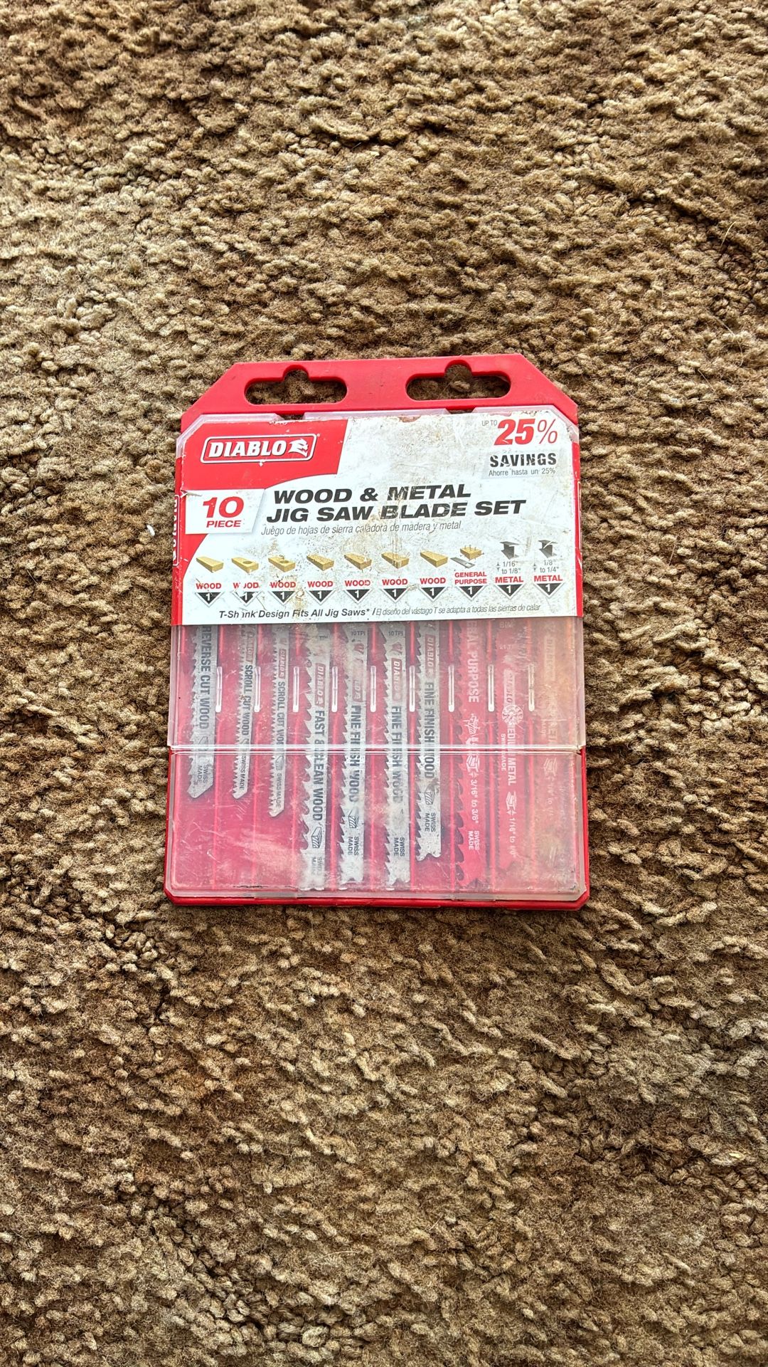 Brand New Pack Of Diablo Jigsaw Blades 