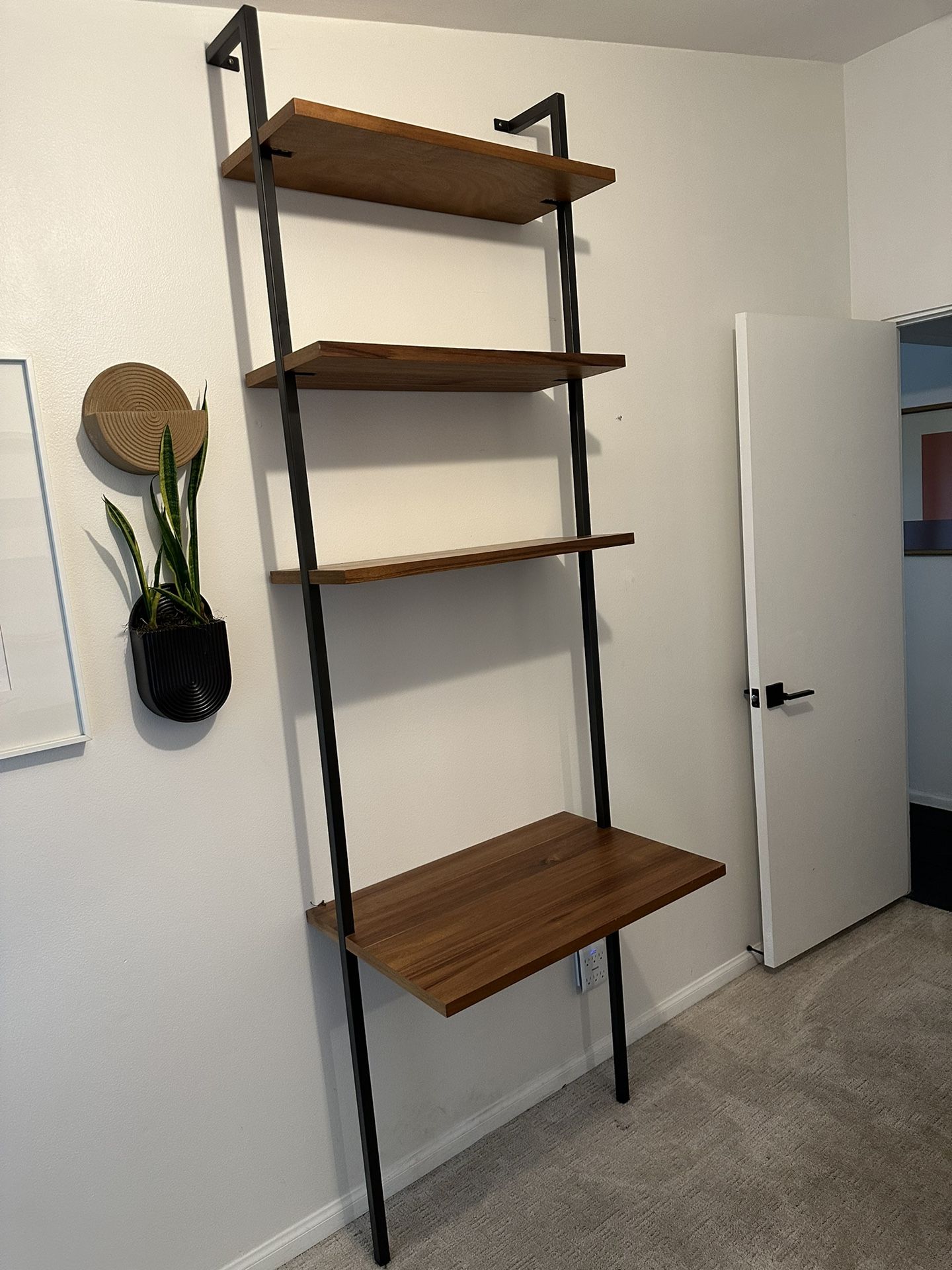 CB2 Wall Mount Helix Desk