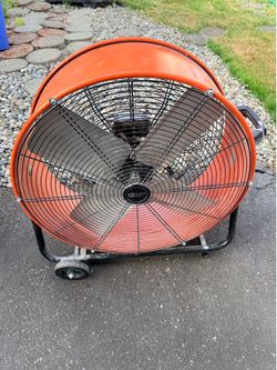 * Construction fan