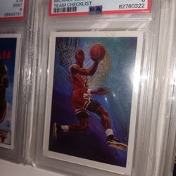 PSA Graded 1990 Hoops Michael Jordan