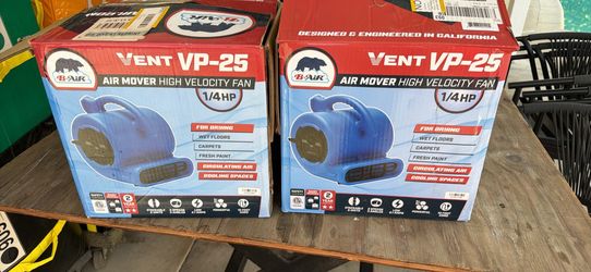 vp-25 vent fan construction