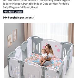 14 Piece Uanlauo Playpen Set 