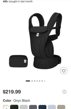 Ergo Baby Onyx Black  (NEW)