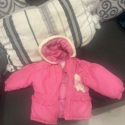 vintage girls snow jacket
