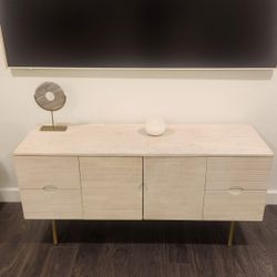 Modern Wood TV Stand 