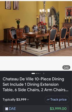Moving Sale! Formal Dining Room Set for sale.