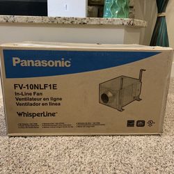 Pick Up/Meet Up Only New in Box Panasonic Whisperline ventalator