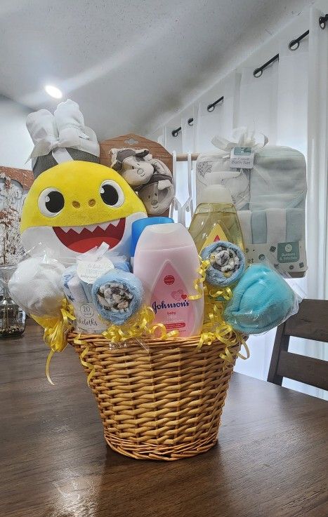 Baby Shark Gift Basket