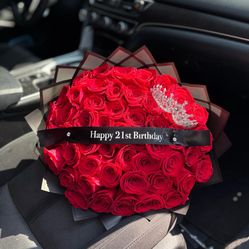 ramo buchon / roses / flower bouquet