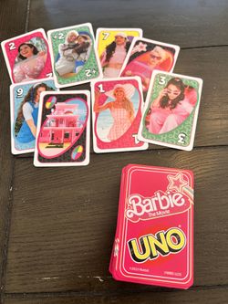 Barbie the Movie Uno Playing Cards
