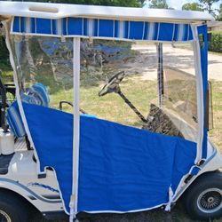 Golf Cart Rain Curtains 