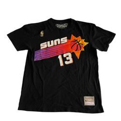 Mitchell & Ness NBA Phoenix Suns Steve Nash T-Shirt Jersey Men’s Medium Black